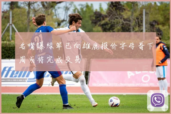 名嘴曝绿军已向雄鹿报价字母哥下周或将完成交易
